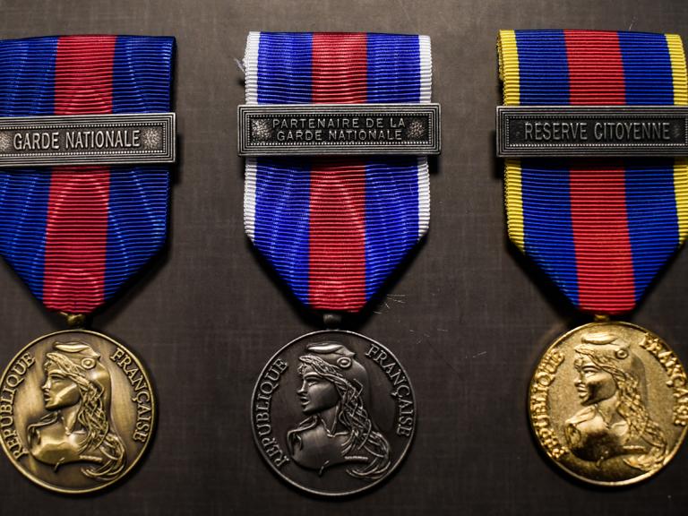 Agrafe Réserve Citoyenne pour la Médaille des Réservistes Volontaires de Défense 