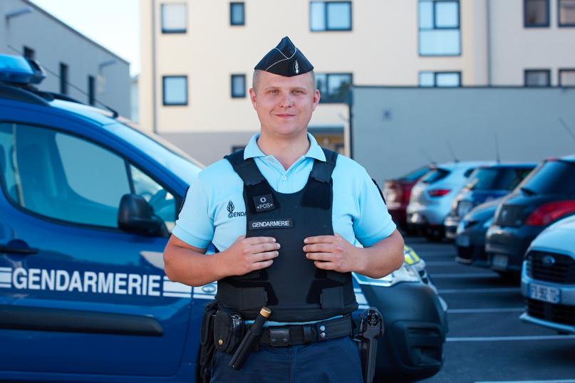 Paul réserviste de la gendarmerie